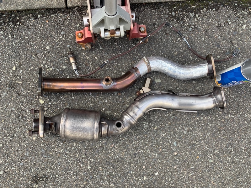 第1触媒加工取り付け（ホンダ CR-Z・ZF）by 7o9 -なな- - みんカラ