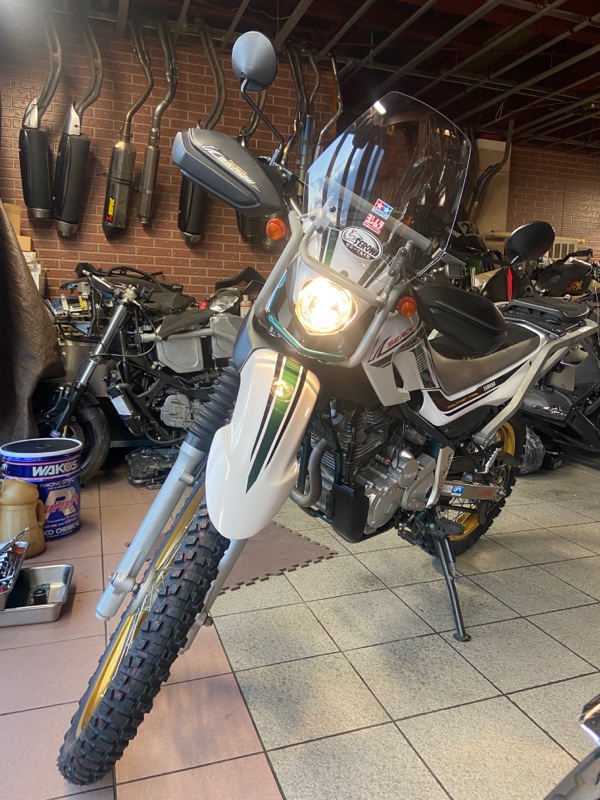 リアサスペンションメンテナンス（ヤマハ セロー250ファイナル