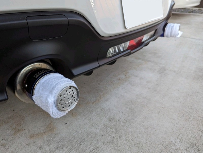 自作インナーサイレンサー for HKS hi-power spec L2（トヨタ GR86
