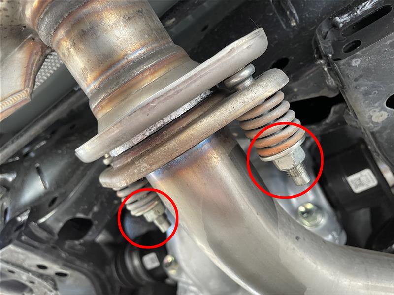 P52TからP5C1へ純正マフラー交換（マツダ ロードスター・ND）by