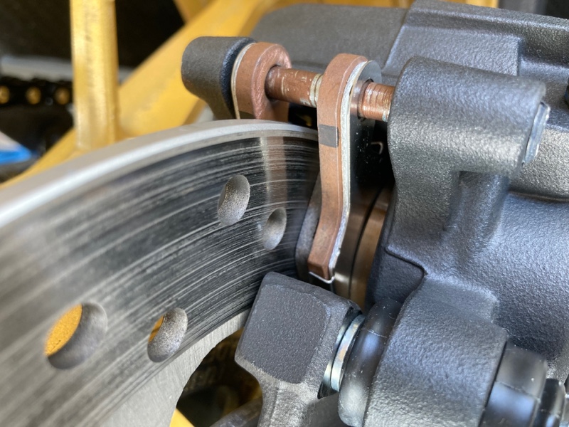 ホンダ純正 カシマコートピストン リアキャリパー装着 7,388km