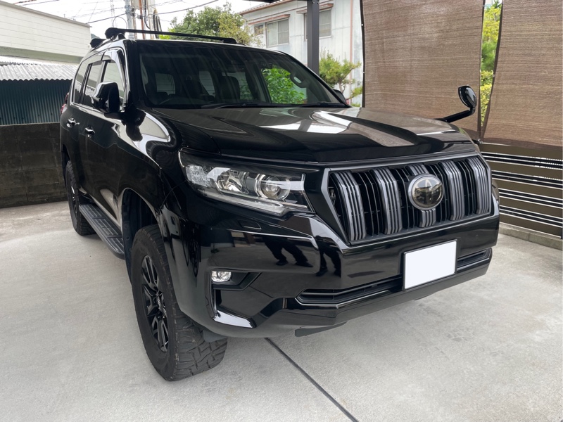 フロントグリルブラックアウト（トヨタ ランドクルーザープラド・150系
