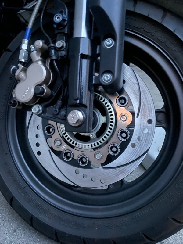 JC92のサンスター製ディスクローター比較（ホンダ グロム125）by Ma