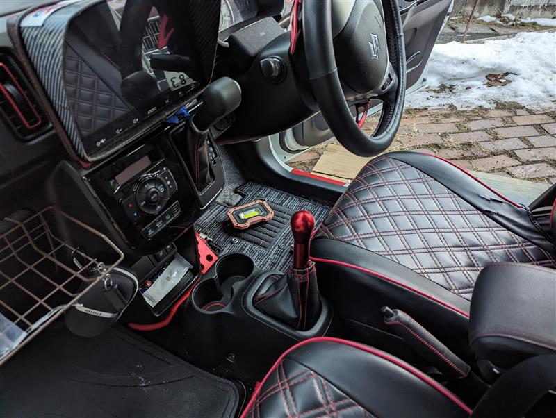 5AGS フロアーシフト その1（スズキ アルト ターボRS・HA36S）by 丸山