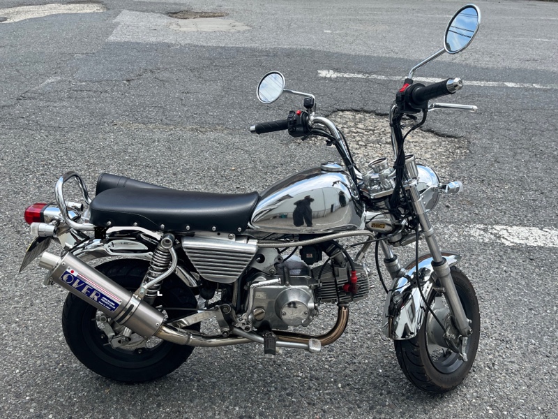 リアフェンダー周り考察（ホンダ モンキー Z50J）by いんく@ぽこ