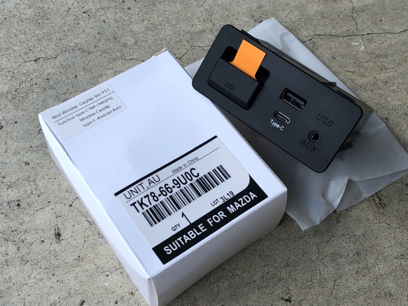 今更なのでワイヤレス／USB-C対応レトロフィットキット取り付け①