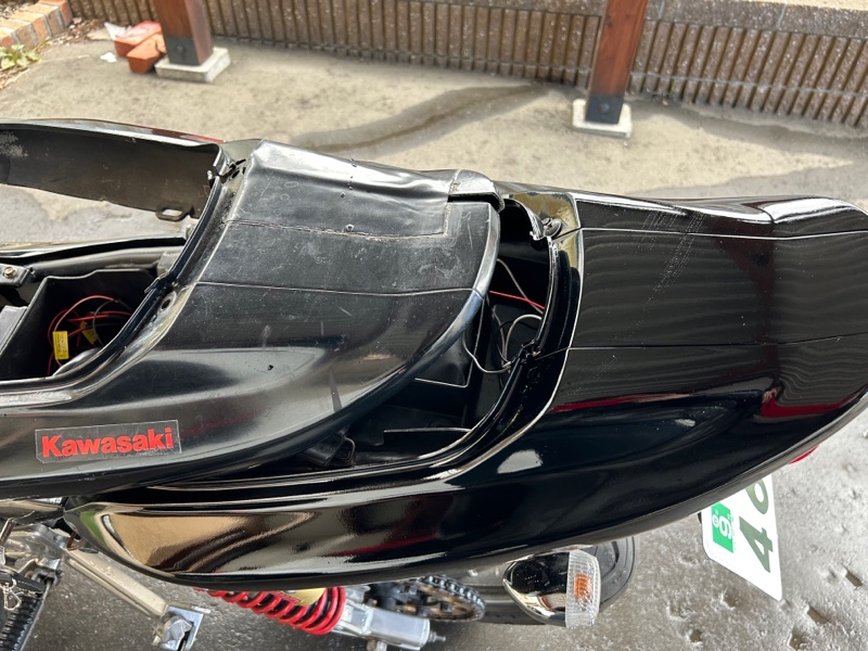テールカウル塗装&交換（カワサキ バリオスII）by TaniKen - みんカラ