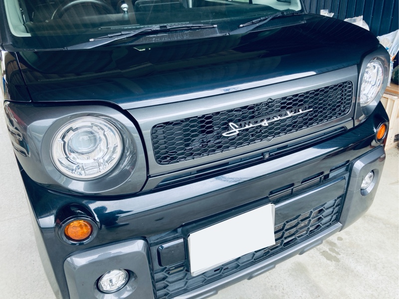 エンブレムを筆記体に変更（スズキ スペーシアギア・MK53S）by moto25