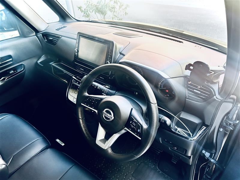 BRIGHTZ ステンレスインテリアパネルセット 4PC 黒（日産 ルークス