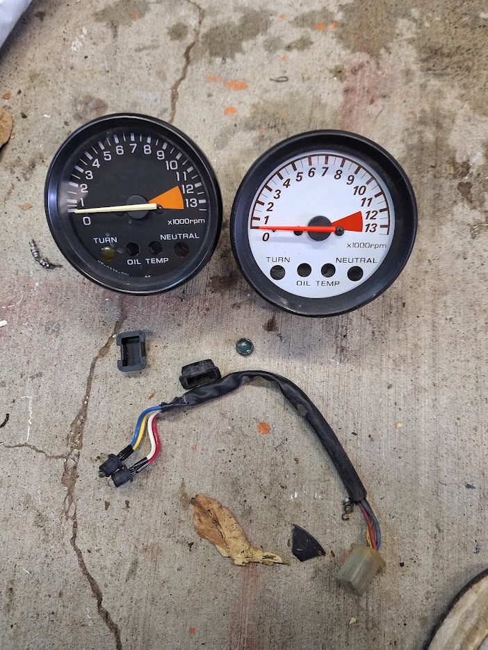 NSR50(レーサー) タコメーター(純正)（ホンダ NS-1）by NS-1