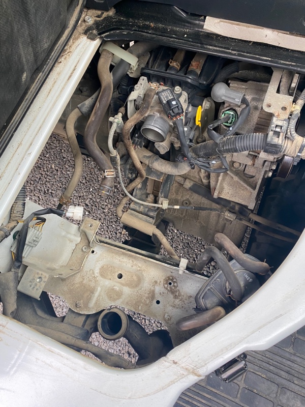 パワーフィルターに交換(da63t後期)（スズキ キャリイ・DA52T/DB52T