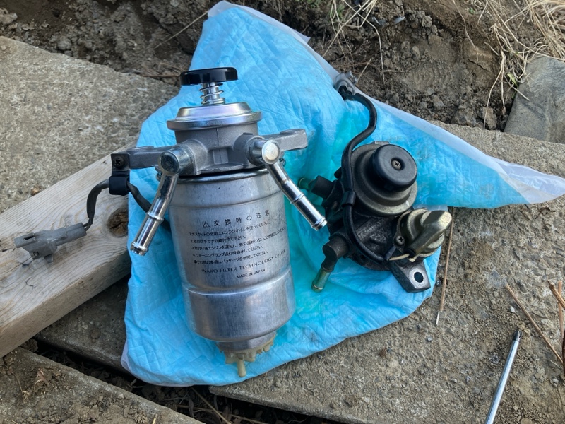 プライミングポンプ交換（トヨタ ランドクルーザー70・HZJ / PZJ ）by