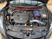 AutoExeストラットタワーバー再生・取付②（マツダ アテンザスポーツ