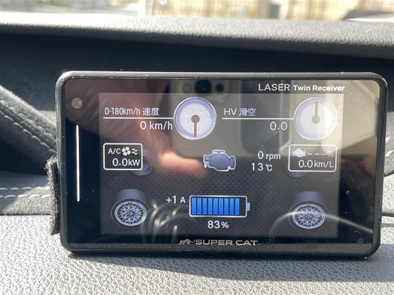 ユピテル レーダー探知機用 OBD2接続アダプター OBD12-MIII 取付