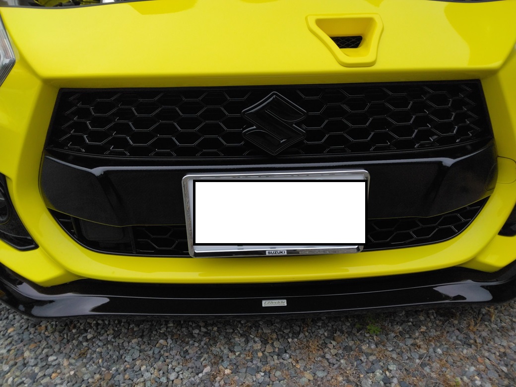 フロントグリル塗装（スズキ スイフトスポーツ・ZC33S）by 群馬の白い