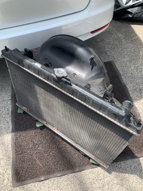 S15 シルビア 銅二層強化ラジエター取付け（日産 シルビア・S15）by