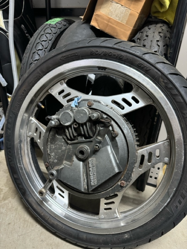 550ダブルインボードのOH準備（ホンダ CBX400F）by TAKA a.k.a ネ申