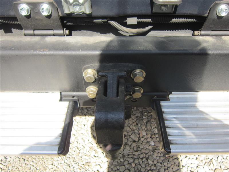 ランクル70 ピントルフックボルト純正化、ウィンチ周辺ボルト交換