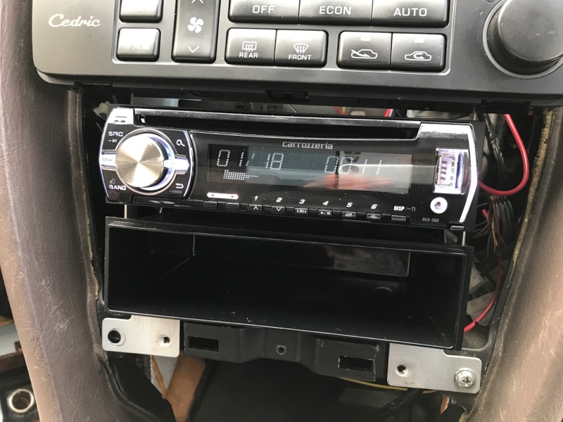 エアコンパネル、オーディオACC電源復帰（日産 セドリック・Y33）by