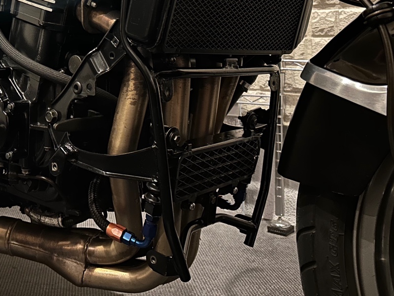 オイルクーラーコアガード細目化（カワサキ GPZ900R）by kta_900