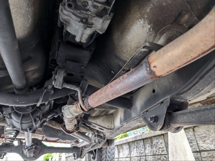 触媒ストレートから触媒付きへ（スズキ ジムニー・JB23W）by そふと