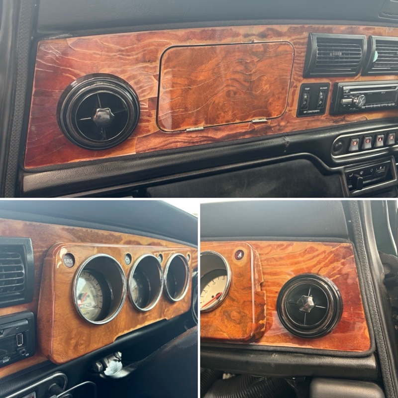 ウッドフロントパネルの補修（ローバー ミニ・MK X）by ヒロ＠くまもと