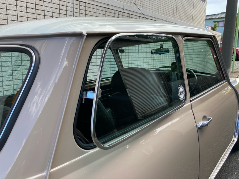 開閉式クォーターウィンドウの雨漏り対策（ローバー ミニ・MK X）by