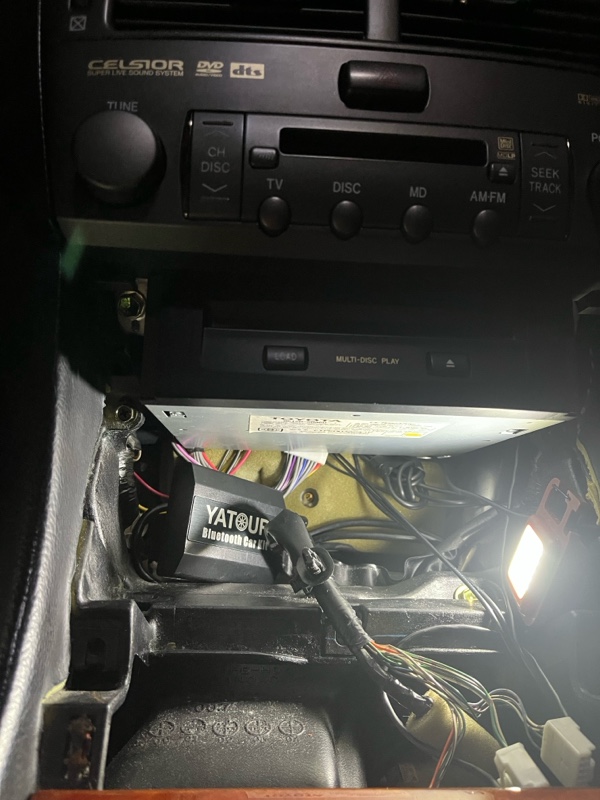 YATOUR Bluetooth取り付け（トヨタ セルシオ・30系）by Ninja323