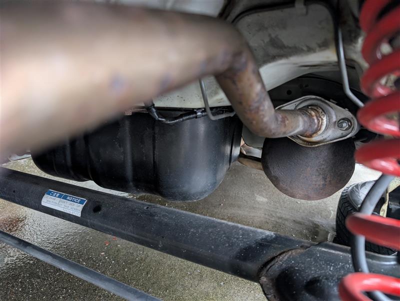 マフラー（リアピース）交換（ダイハツ エッセ・L235S/245S）by ブル助