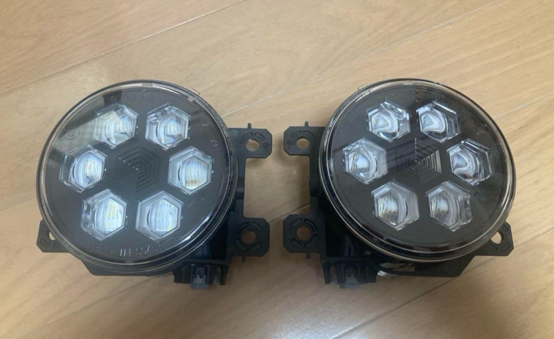 BT5アウトバック6連フォグランプ移植（スバル レヴォーグ・VN）by