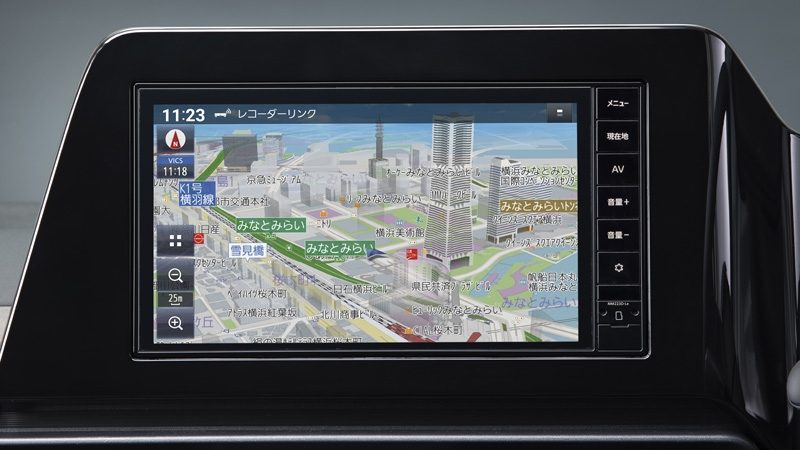 日産オリジナルナビMM223D-Le 外部モニター用HDMI出力（日産 セレナ