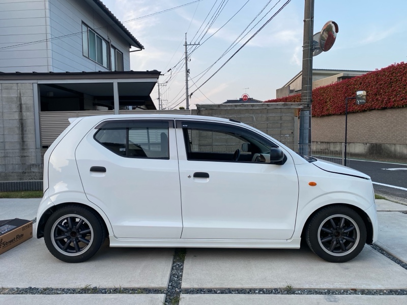 車高調取り付け ストリートライドK2（スズキ アルト・HA36S）by えびか