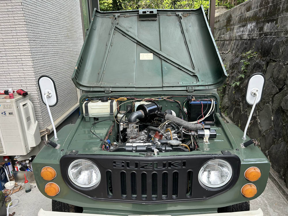 エンジン再始動！！（スズキ ジムニー・LJ10/LJ20/SJ10/SJ20）by かの