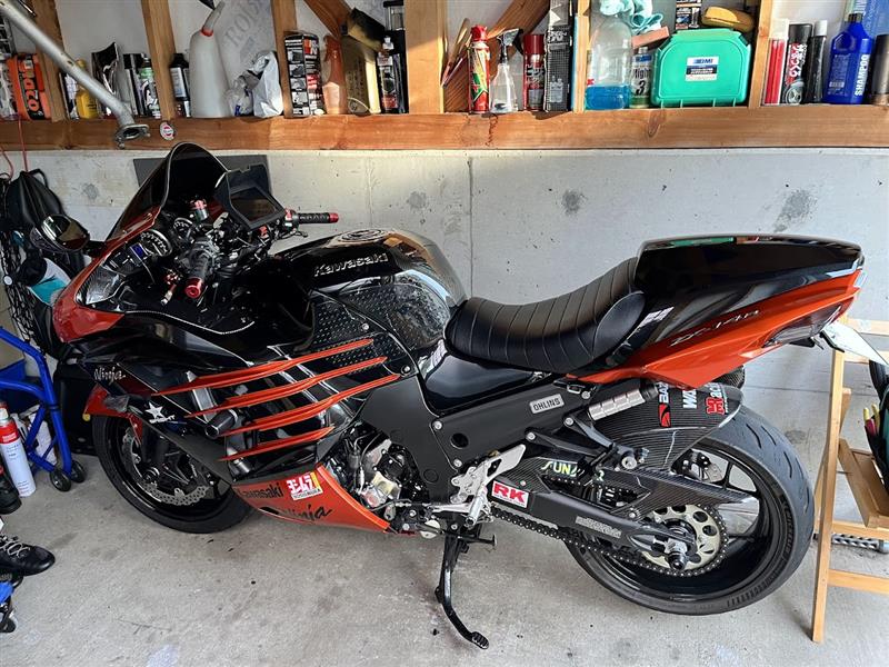 8月15日（金）シングルシートカウル仕様にしてみた（カワサキ NINJA