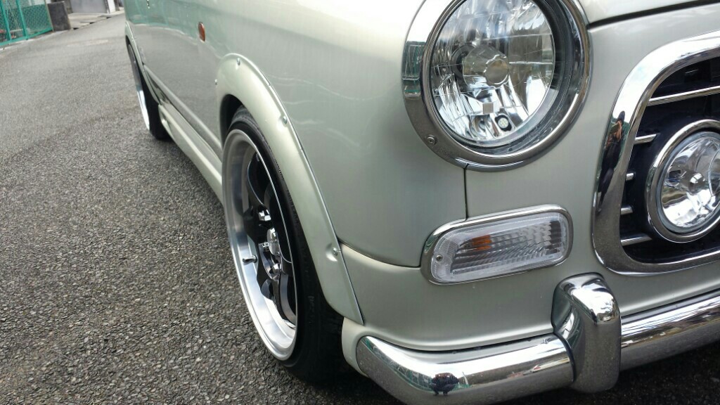 村上モータース オーバーフェンダー のパーツレビュー | ミラジーノ(も