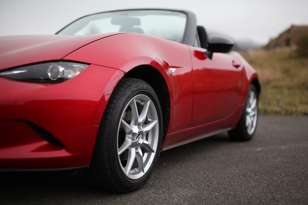 マツダ(純正) NDロードスター NR-A純正ホイール のパーツレビュー