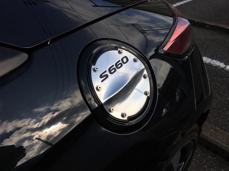 S660 純正オプション フューエルリッド 改編版を装着！！！｜NT2011の