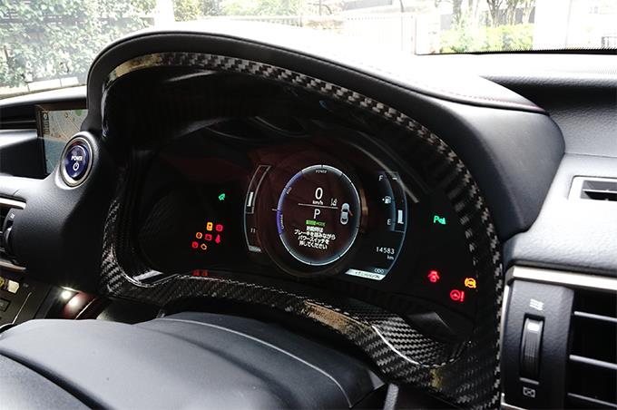 レクサスRC/RC F後期型用ドライカーボンメーターインナーフード予約