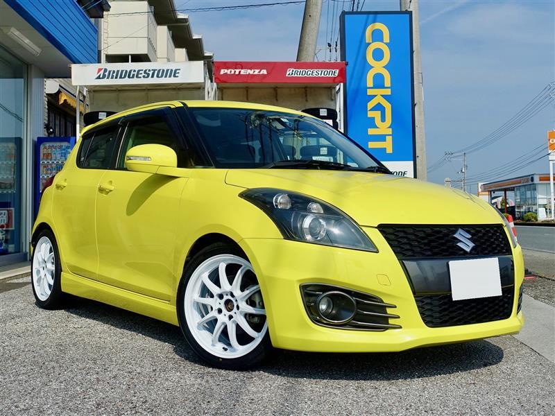 TEIN FLEX Z”、“WORK EMOTION ZR10”、“POTENZA S007A”を用意して