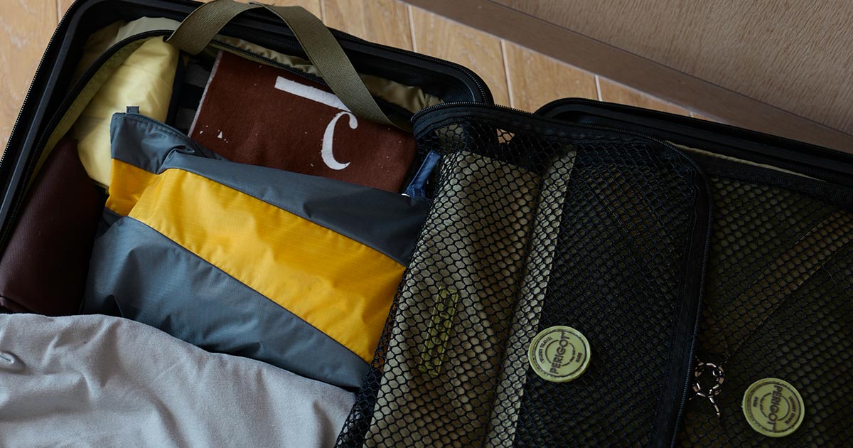 旅の準備はMサイズ。スーザンベルのポーチM