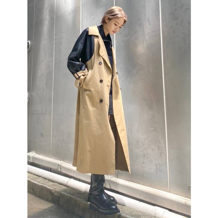 ボレロドッキングトレンチコート[品番：MKSW0038789]｜EMODA（エモダ