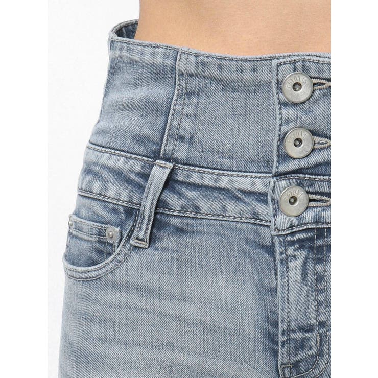 H/W ウエストクロススキニーデニムパンツ[品番：MKSW0045305]｜GYDA