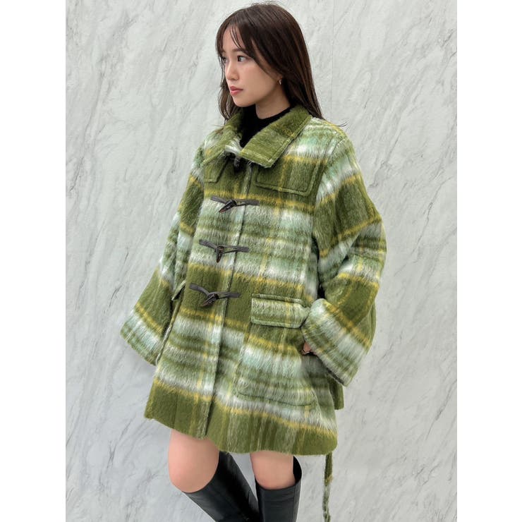 ミドルフレアダッフルコート[品番：MKSW0053413]｜dazzlin（ダズリン