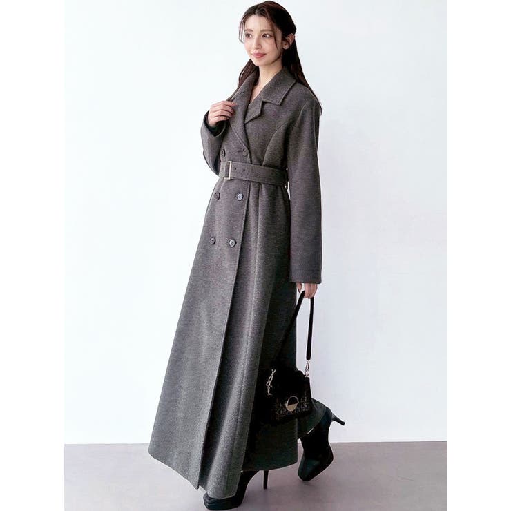 フレアデザインロングコート[品番：MKSW0066900]｜RESEXXY（リゼクシー