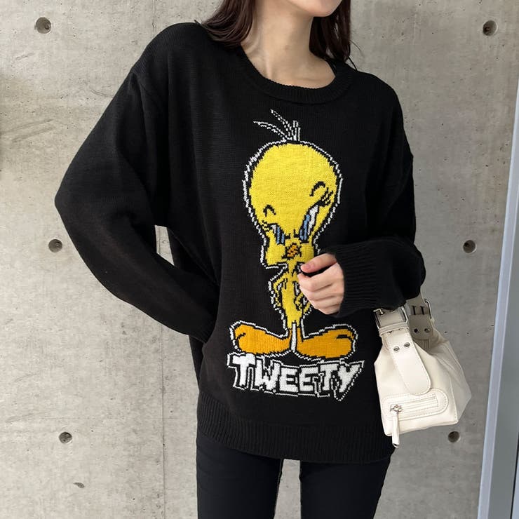 TWEETYニットトップス[品番：MJNW0002904]｜me Jane（ミージェーン）の