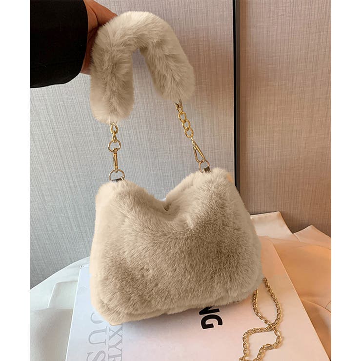 ファーバッグ チェーンショルダーバッグ[品番：II000011397