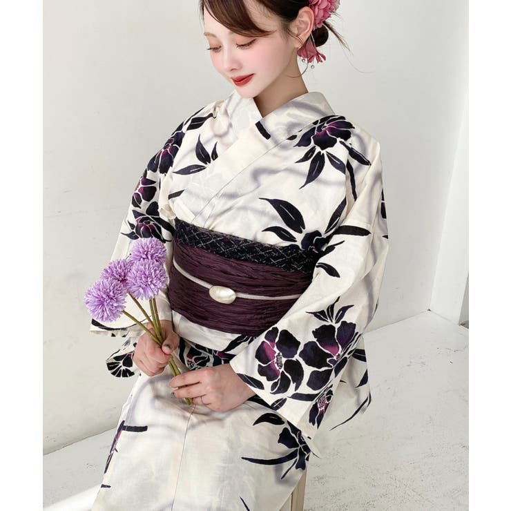 浴衣3点セット（ゆかた・帯2本）、その他3のみ2点セット[品番