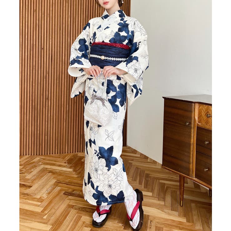 浴衣3点セット（ゆかた・帯2本）、その他3のみ2点セット[品番