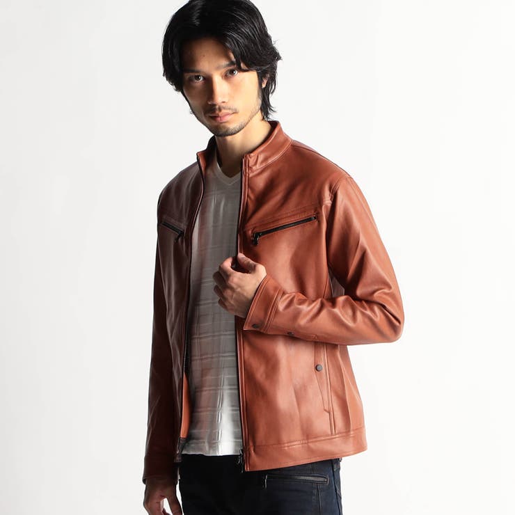 フェイクレザーブルゾン[品番：NICW0005239]｜NICOLE（ニコル）の