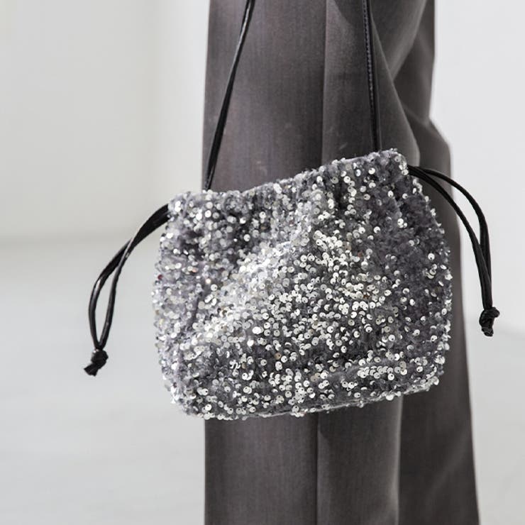 スパンコールバッグ レディース トートバッグ[品番：HSYS0010366